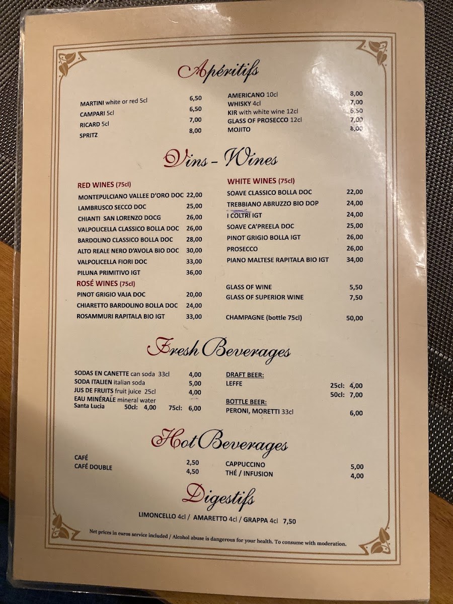 Menu Chez Marco-1